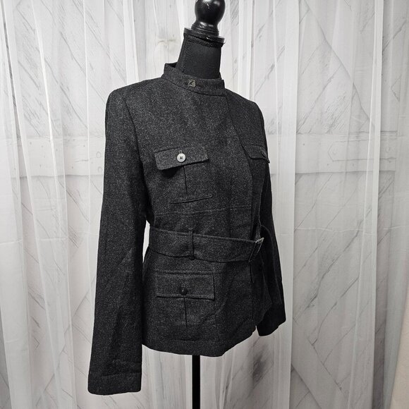 Victoria's Secret Dark Gray Blazer - Picture 4 of 16